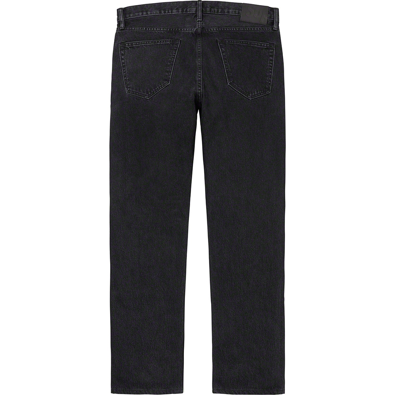 Stone Washed Black Slim Jean view 3